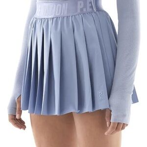 PE Nation Volley Skirt Lavender Lustre mini skort golf tennis athleisure